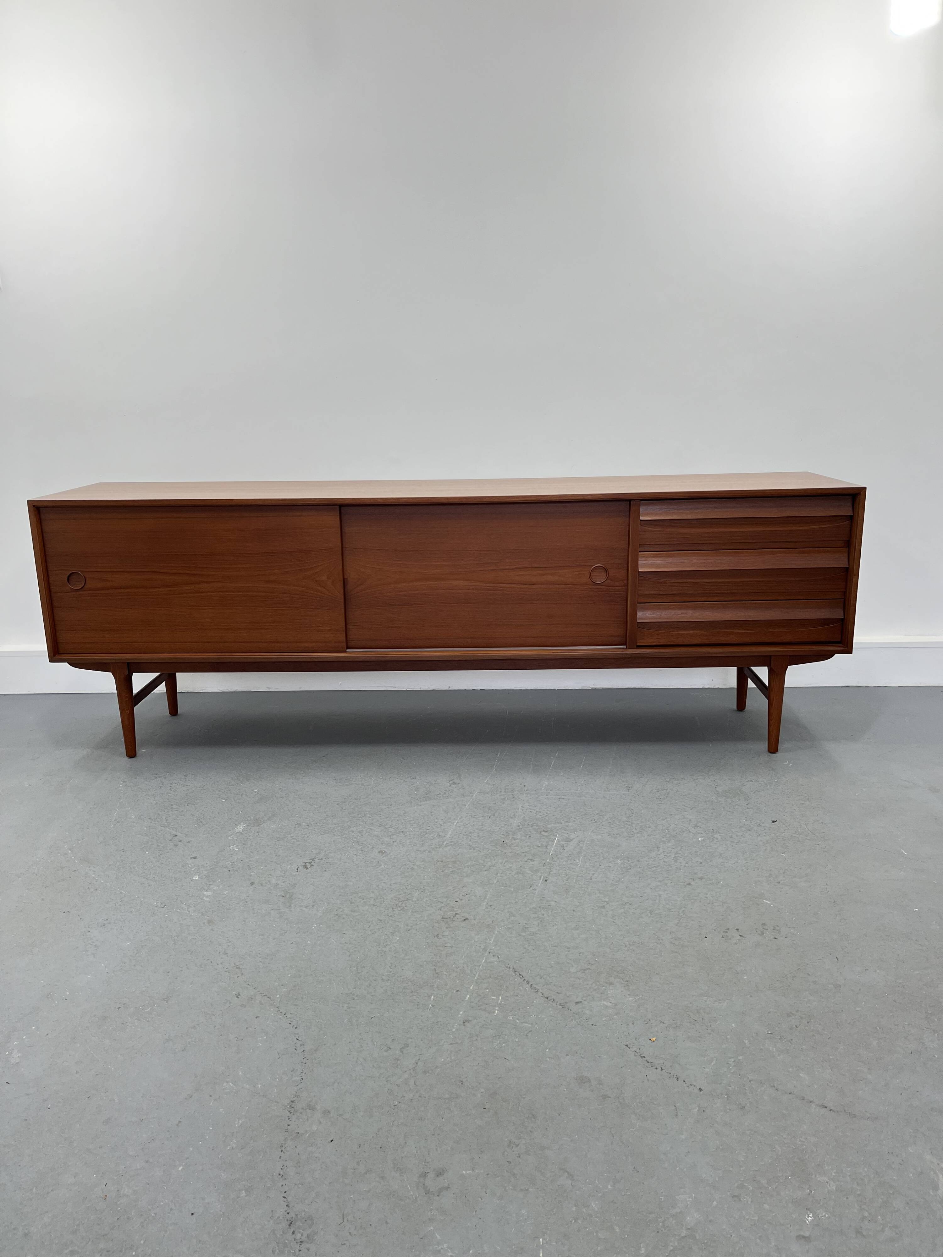 Danish teak sideboard long 220, 1960s