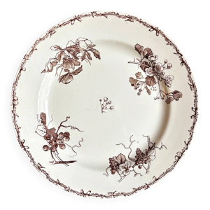 Plat rond HB & Cie en