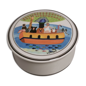 Bonbonnière box in porcelain Villeroy & Boch , Design NAIF . Noah's Ark