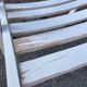 duo of folding garden armchairs brasserie cafe terrace Brasserie