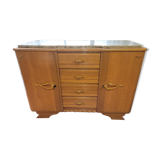 Vintage 1960s oak sideboard