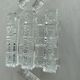 Crystal knife holder, embossed floral pattern, vintage tableware