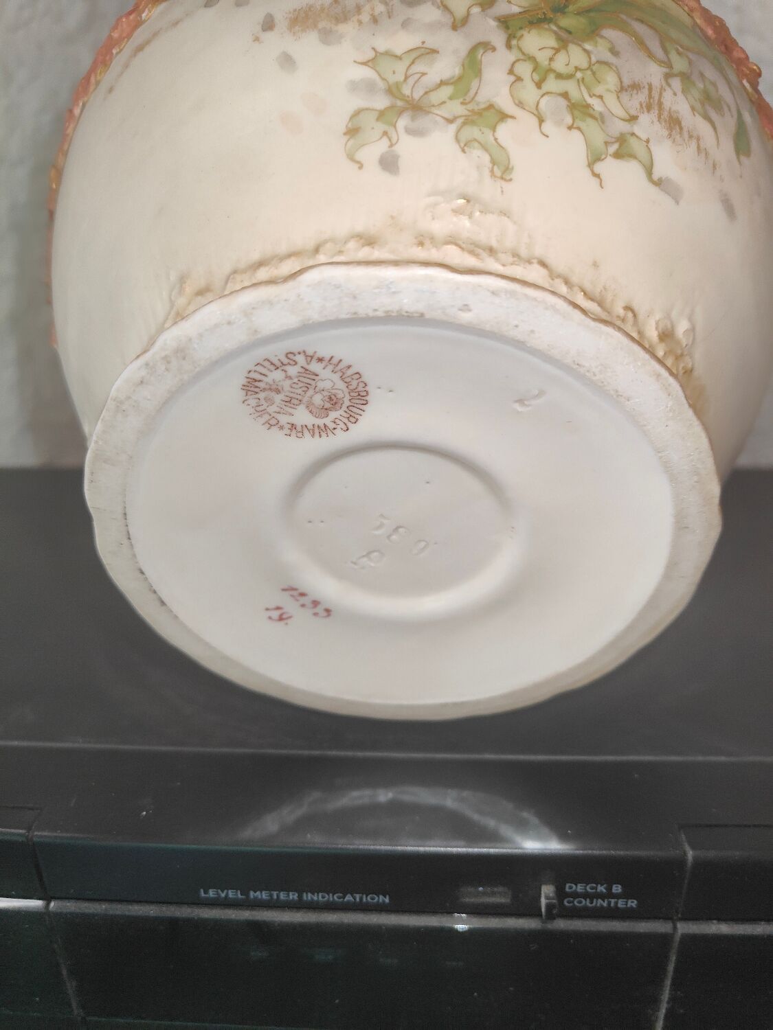 Handle biscuit pitcher by Alfred Stellmacher Austrian Work