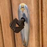 Parisian wardrobe art deco wood brut