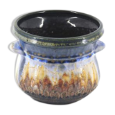 Blue flower pot