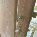 Entrance door in old oak