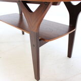 Table basse en teck danois, années 1960