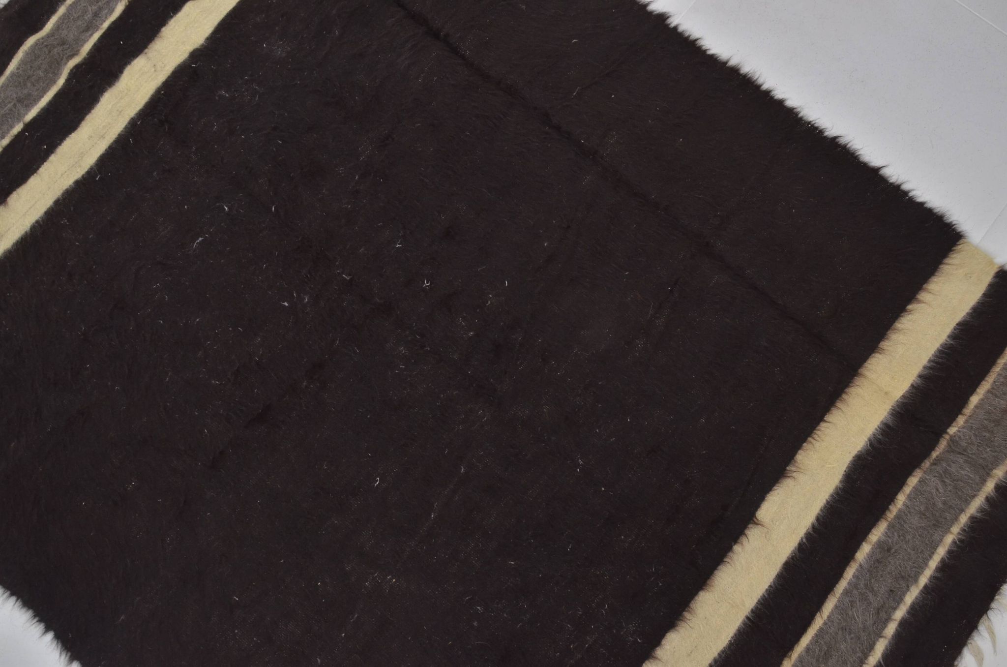 Vintage Anatolian Black Blanket Rug sku 1652