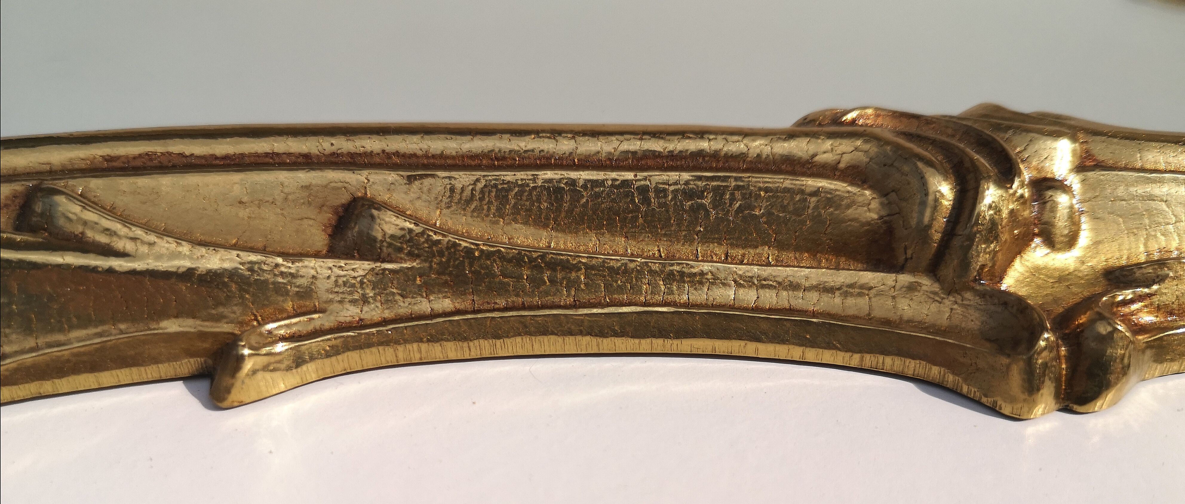 Golden bronze mirror- Louis XV style