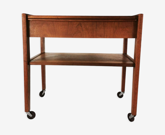 Teak side table with drawer, Denmark, 1960s