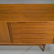 Mid-Century Type 214 Sideboard in Teak by Heinrich Riestenpatt for RT Möbel