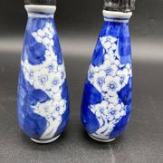 Elegant table set, Chinese porcelain, blue and white, condiments.