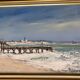 Tableau : Huile sur toile Escapade à Saint Adresse