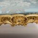 Salon de style Louis XV à chassis en bois doré. Circa 1880.