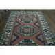 1970s Vintage Turkish Oushak Handmade Wool Cotton Pink Area Rug  192x256