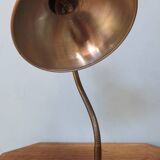 Vintage desk lamp with a swan neck from the 1950s.