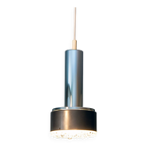 Suspension space age, verre et chrome pour staff, allemagne 1970