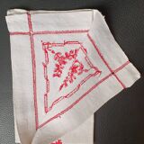 Old embroidered tablecloth