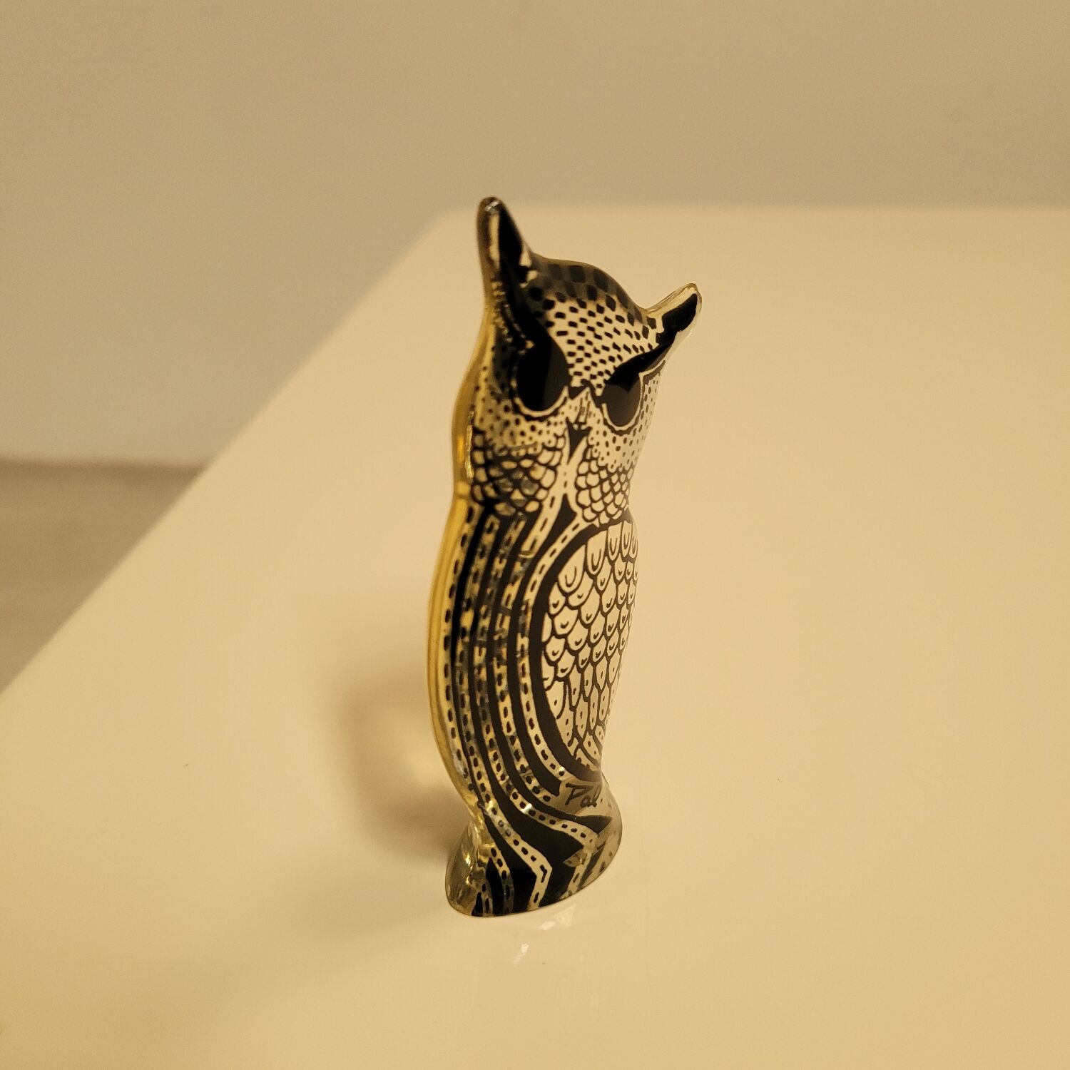 Abraham Palatnik resin owl or owls circa 1970