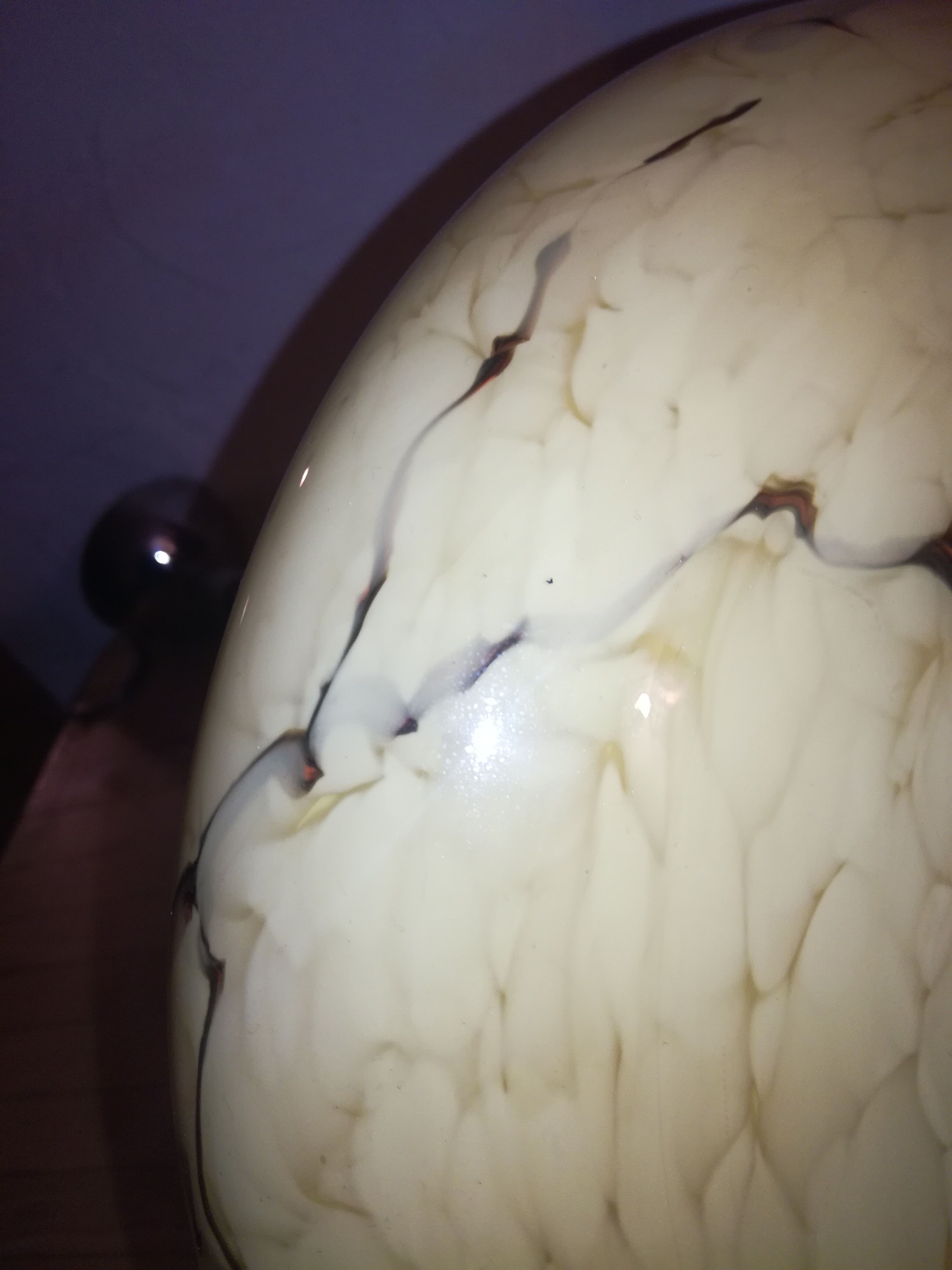 Suspension, glass paste, 50s