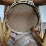 Chaise enfant vintage bois de châtaignier