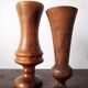 Wooden vase