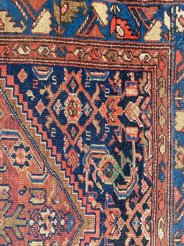 Old Persian carpet Malayer fine 120x190 cm