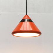 Vintage German Hanging Lamp Space Age Model 5535 by Alfred Kalthoff for Staff