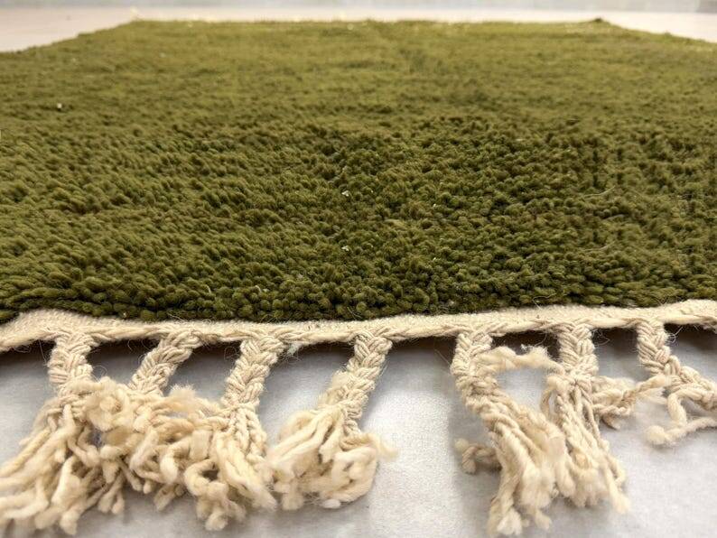 Tapis beni ouarine fait main traditionnel 250cmx150cm