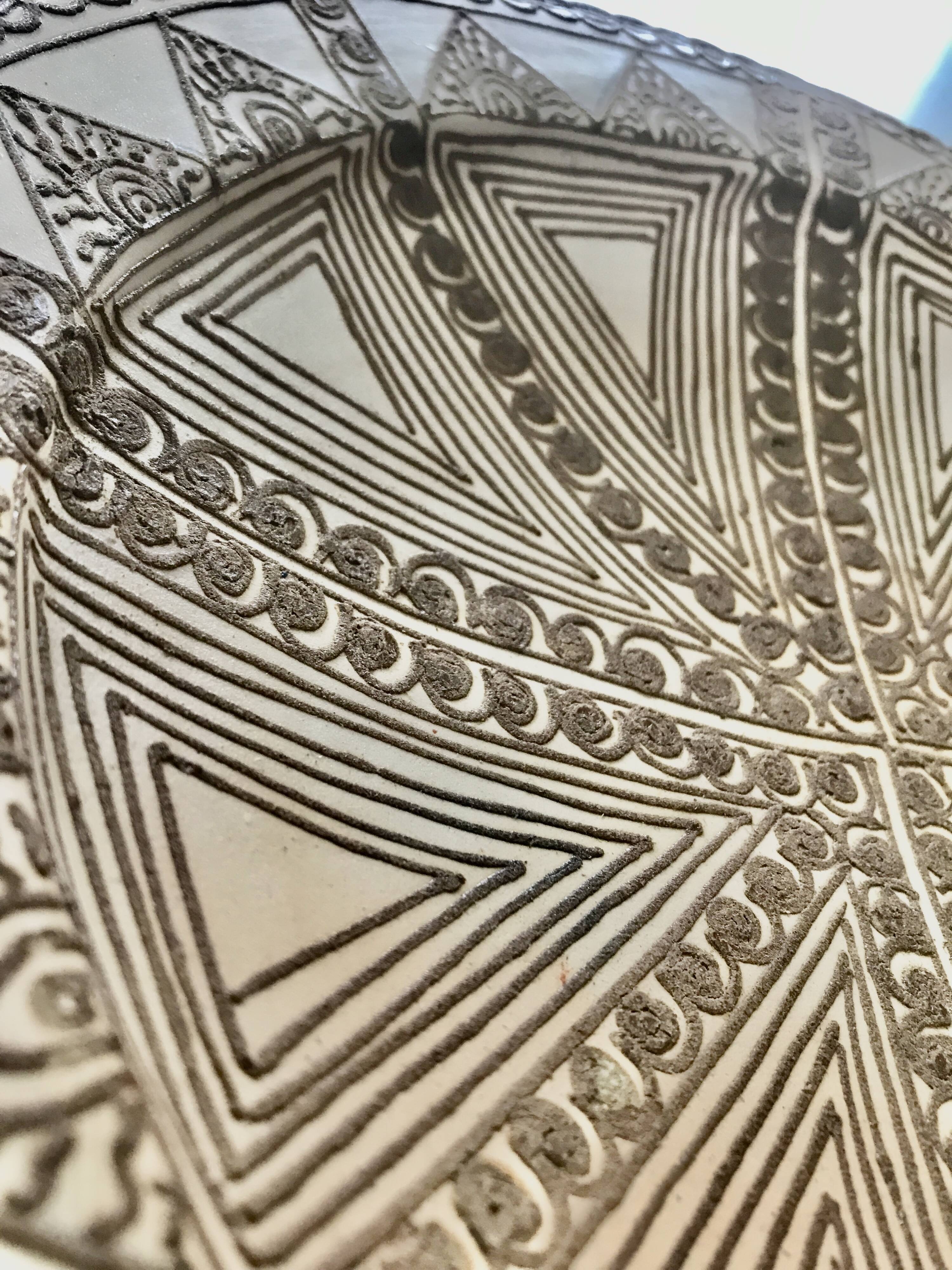 Oriental decorative plate
