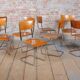 Bauhaus Chairs in Beech and Chromed Steel, Czech, 1930s, Set of 2