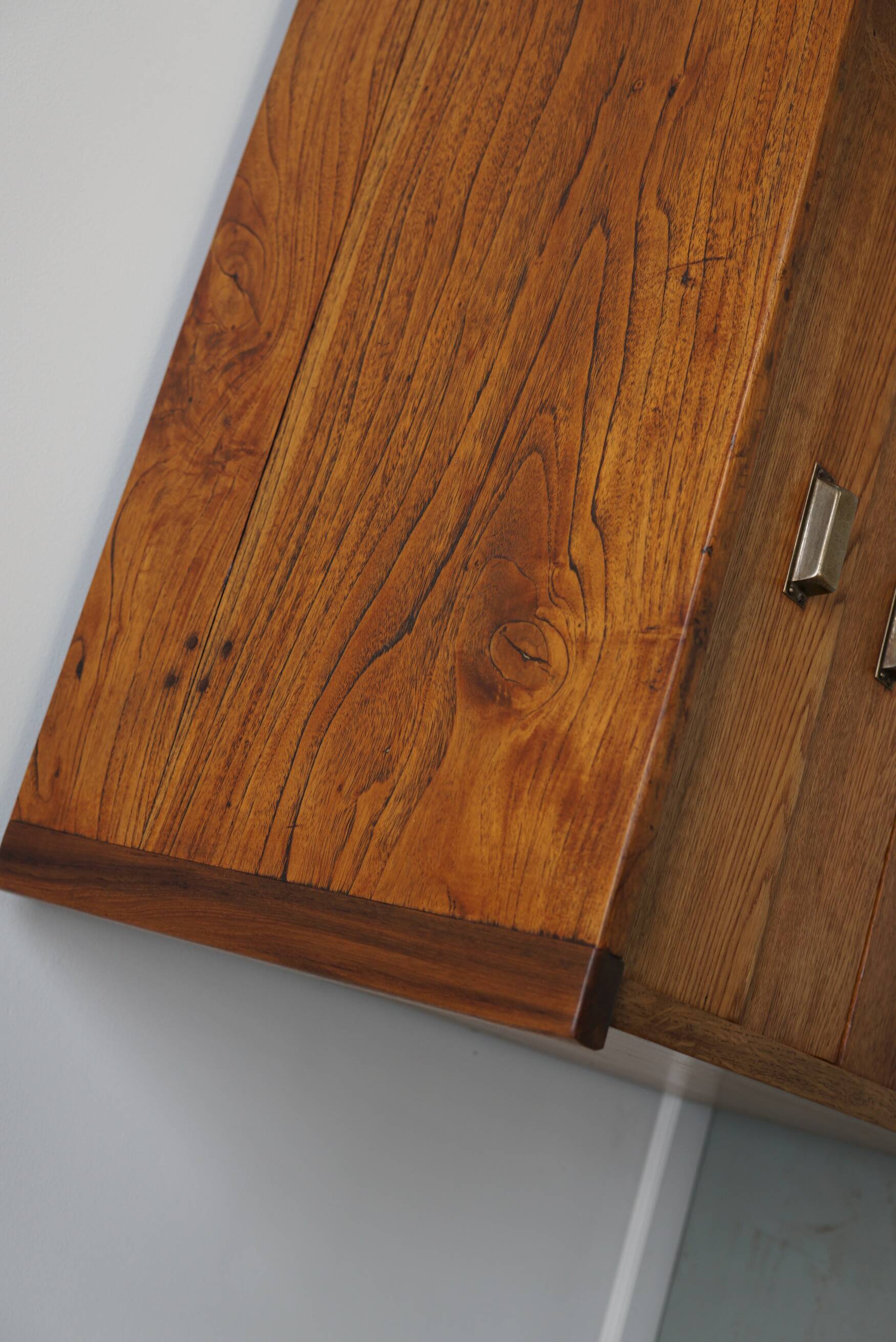 Dutch Oak Apothecary / Filing Cabinet or Sideboard, 1950s