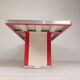 Ahrend Oda dining table desk with aluminium edge, 1950s