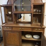 Mahogany china cabinet