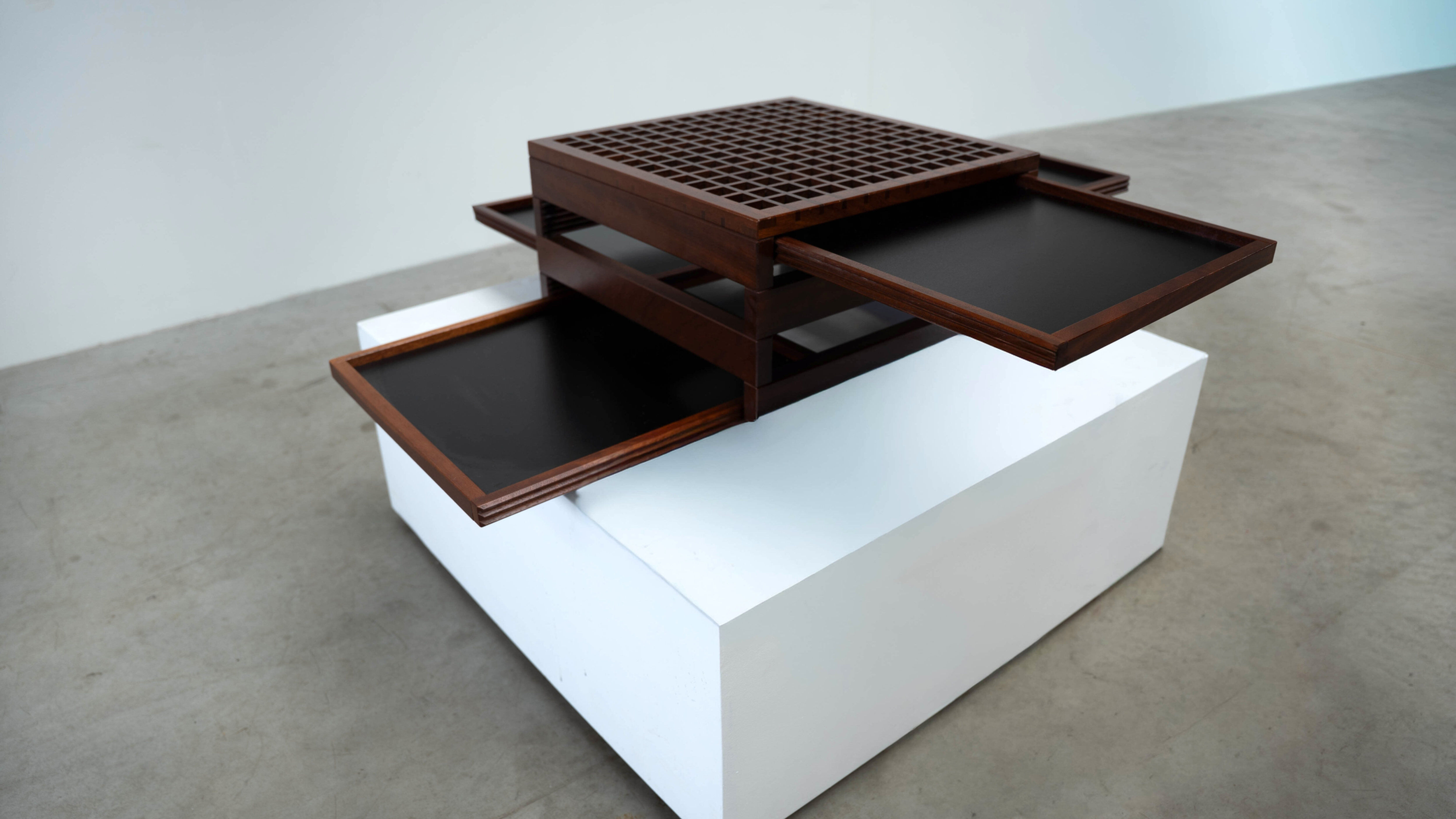 Coffee table by Bernard Vuarnesson