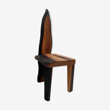 Solid wood chair