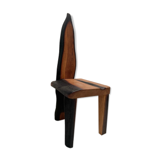 Solid wood chair