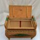 Playing box with two handles towards 1960s dimension: height -46.5cm- width -60cm-Pr-37