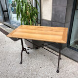 Table bistro merisier