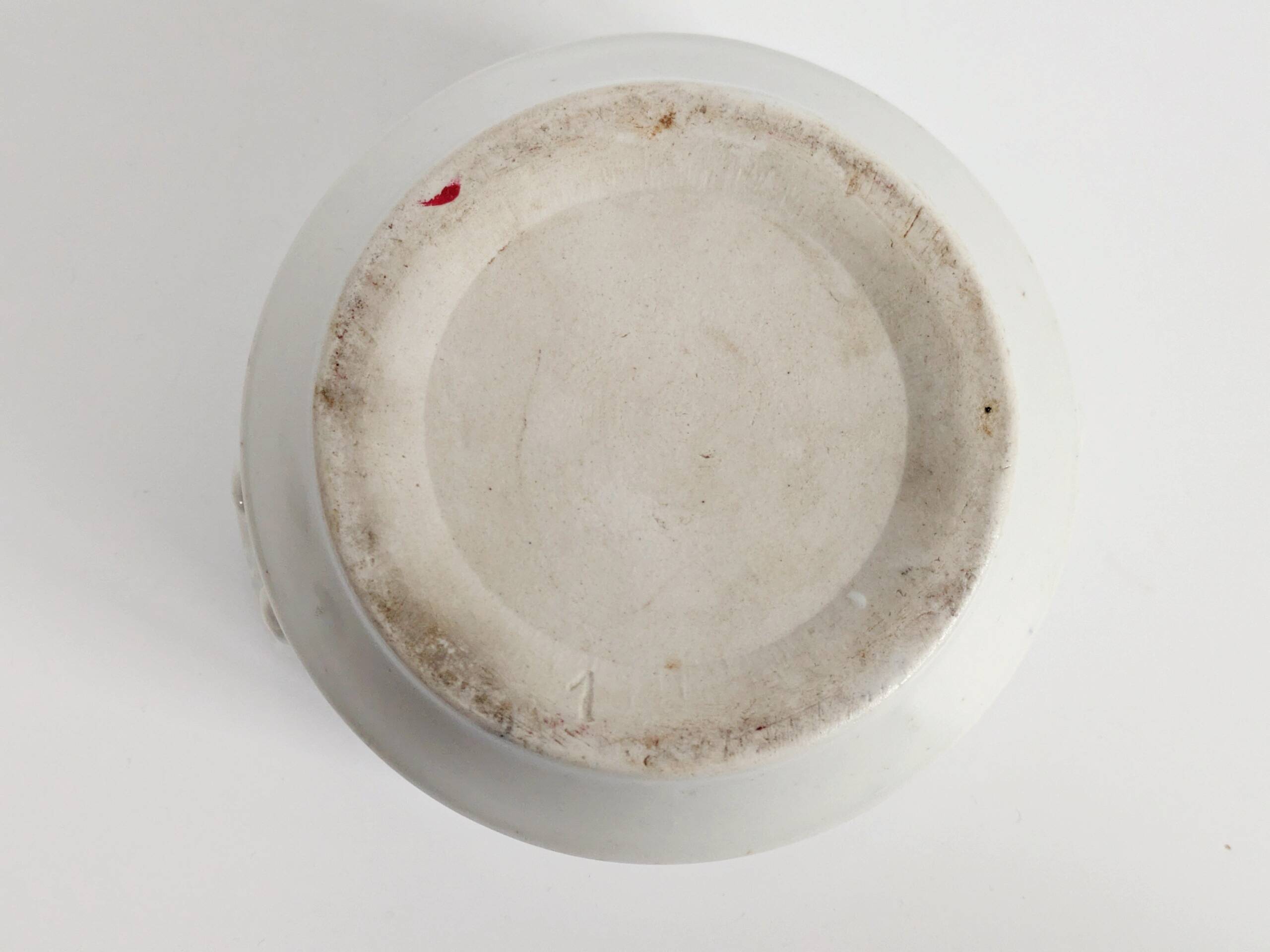 Set of 2 vintage ceramic terrines from Saint-Uze, Art Deco.