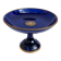 Cobalt blue porcelain cup on a pedestal, Sèvres style, late 19th century.