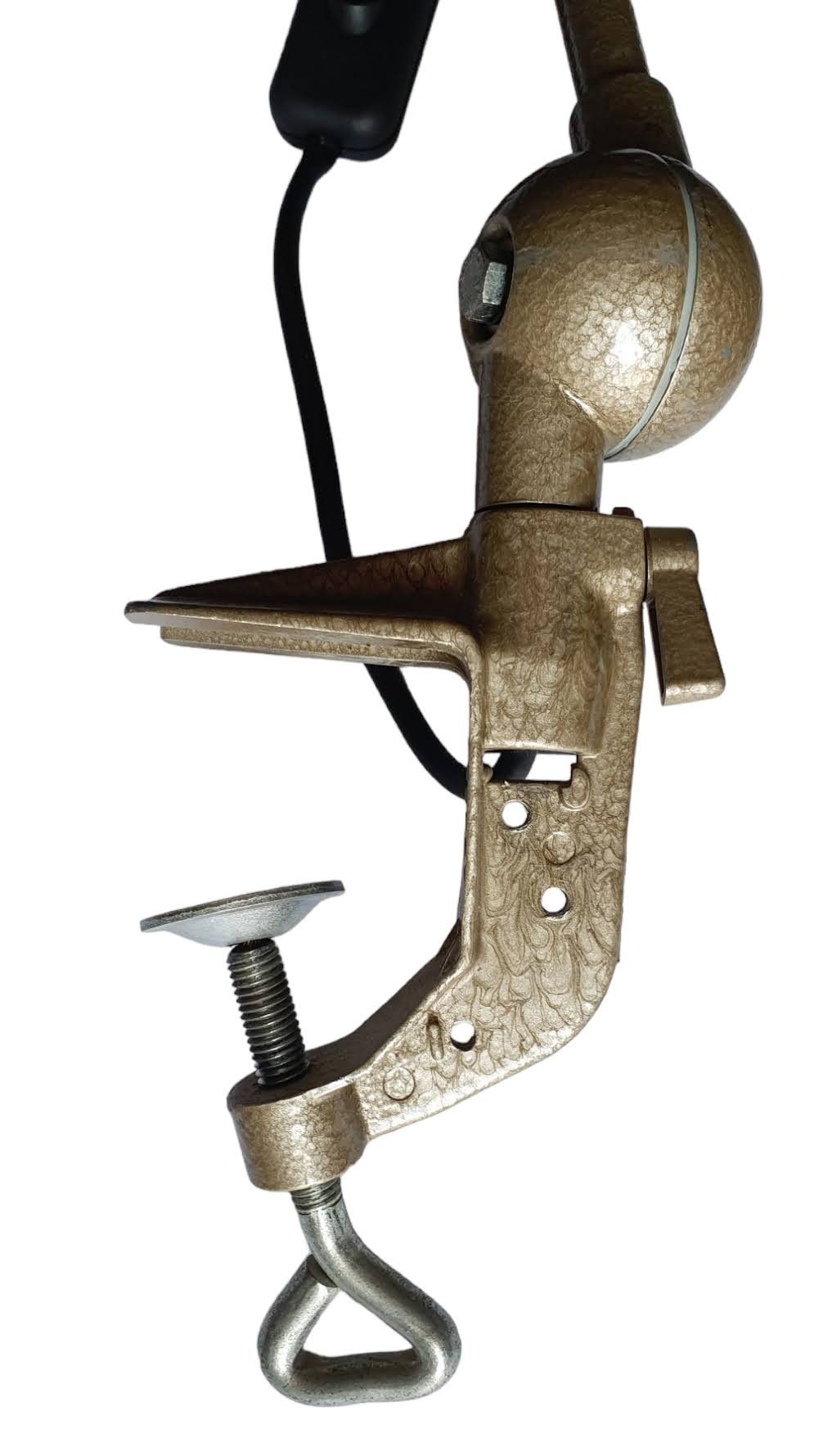 Industrial desk lamp