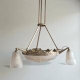 Lustre Art Déco Muller Frères Lunéville 1930