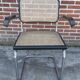 Set of 4 chairs model B64 Cesca with armrests in Black and Chrome