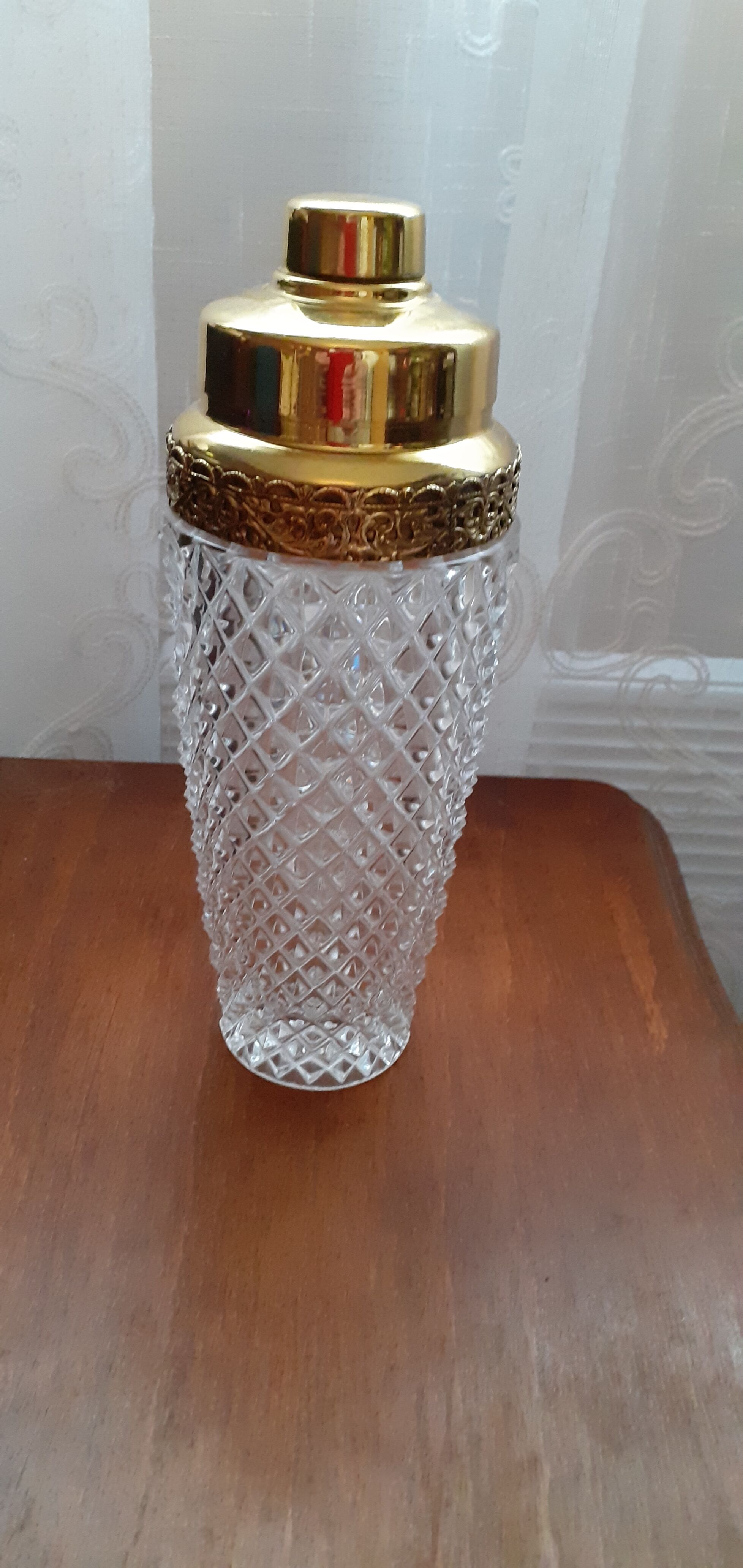 Crystal Sheker Diamond Tips and Art Deco Brass