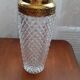Crystal Sheker Diamond Tips and Art Deco Brass