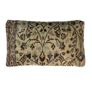 Housse de coussin de tapis turc vintage 30 x 50 cm