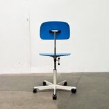 Mid-century Danish architect swivel office chair by Jørgen Rasmussen for Kevi, 1960s.