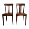 Pair of vintage Stella Lipp bistro chairs