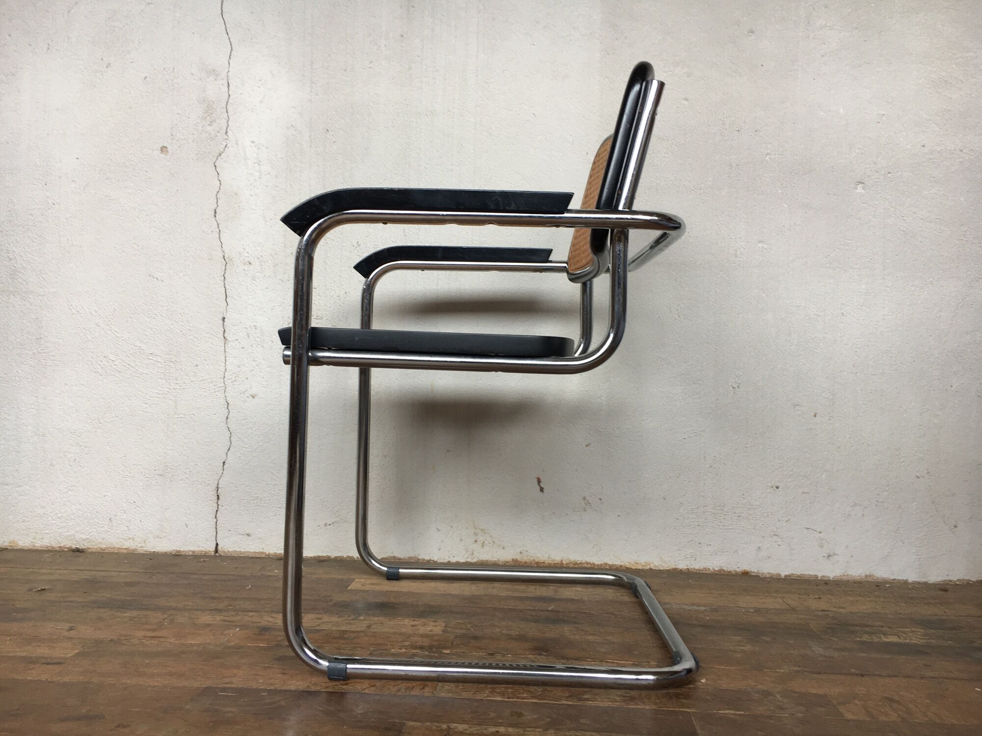 Fauteuil Marcel Breuer b32 vintage 1950 noir